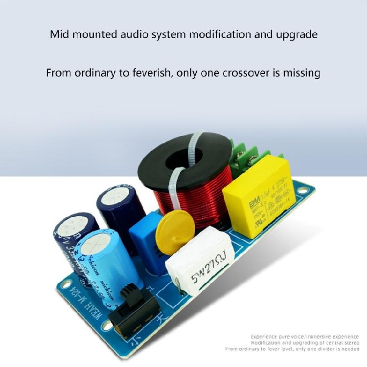 150W Medium Independent Frequency Divider Professional Speaker Crossover