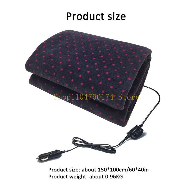 12V Electric Heated Blanket for Smart Multifunctional Travel Electric Blanket for Car, Truck, Boats or RV with High/Low top sale