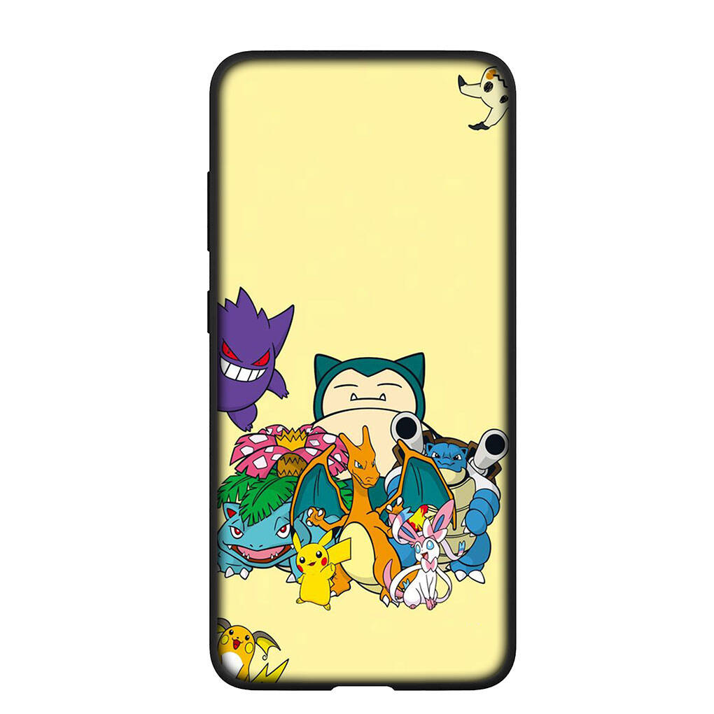 Handyhülle für iPhone 17 16 15 Plus Xiaomi Poco F8 F7 X7 X6 M8 C85 C75 Redmi Note 14 12 11 13 Pro Max A4 14C 13C 15C Pokemon GO Gengar Pikachu Hülle
