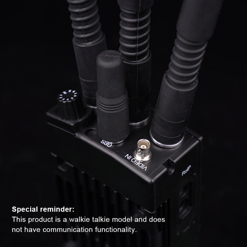 Walkie Talkie Handheld Transceiver MPU5 Dummy Tactical Model Interphone Dummy Model Radio Walkie-Talkie Seal Case Used To DIY