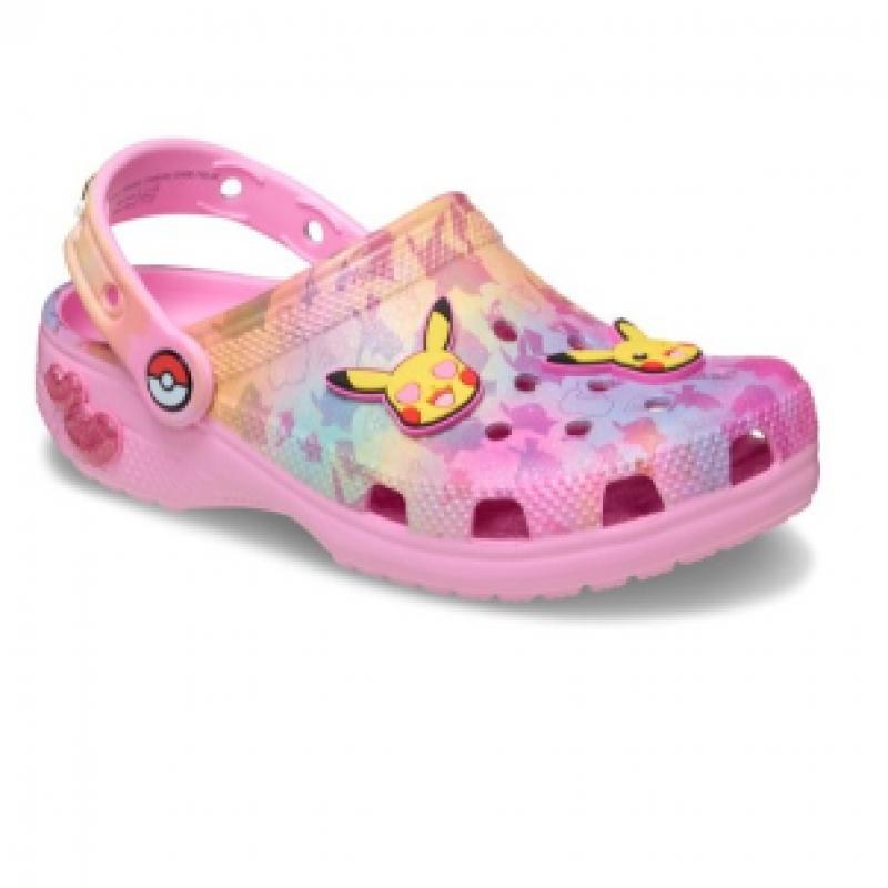 Crocs Kids Pink Clog Classic Pikachu 211229 90h