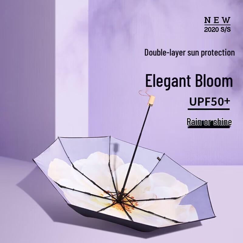 Beneunder Classic Black Double-Layer Automatic UV Umbrella