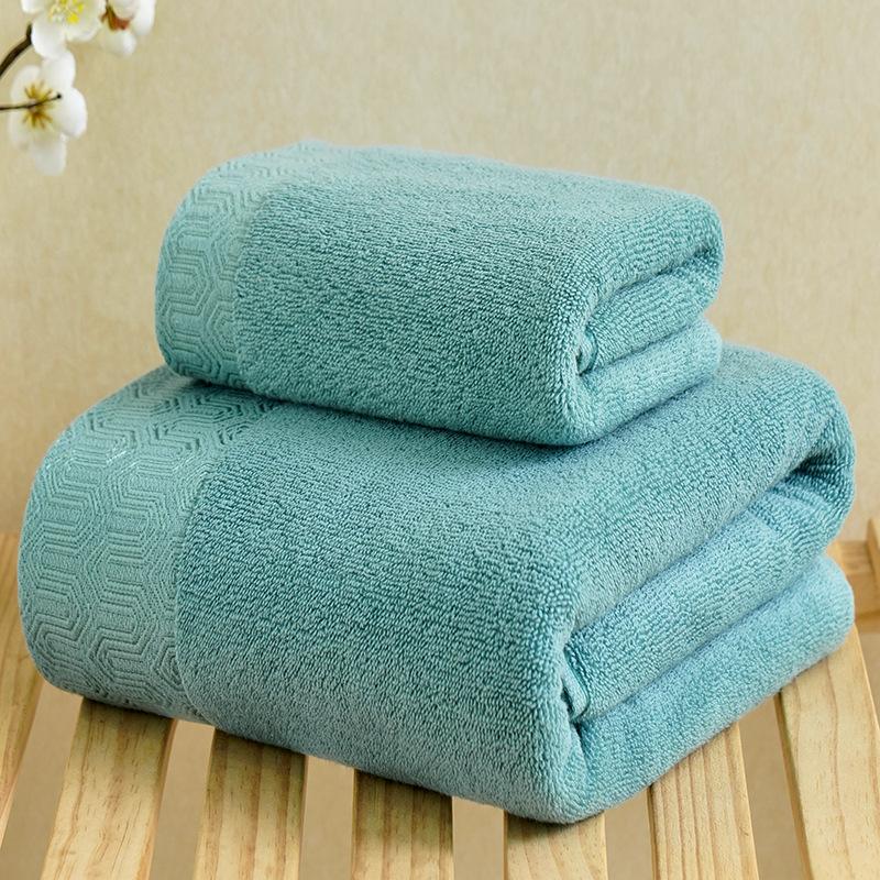 Cotton Adult Face Wash Towel Bath Towel Pure Cotton Couple Smooth Moisture-wicking Home Gift Embroidery Durable Durable