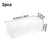 Transparent plastic storage box, desktop cosmetics, nail polish, lipstick shelf, office stationery and sundries storage box
