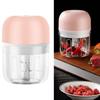 Electric Mini Garlic Chopper Slicer And USB Rechargeable Processor for