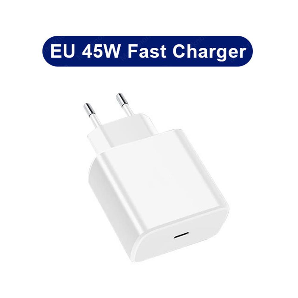 45W USB Charger Quick Charge Phone Adapter Type C Super Fast Charging Wall Charger For iPhone Samsung Xiaomi  EU/US Plug