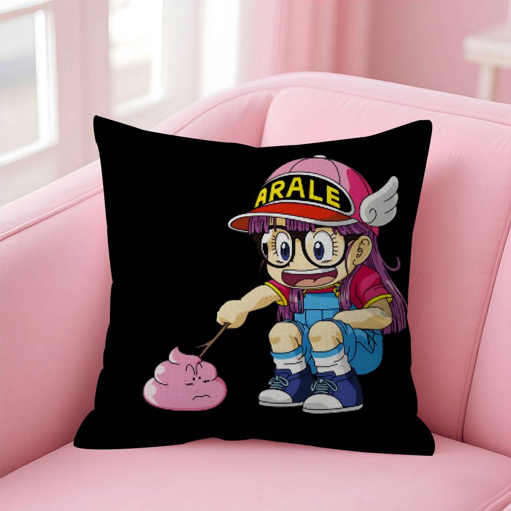 Anime Arale Dr Slumps Cute Pillow Anime Pillow Sofa Bed Head Pillow Cover Cushion Cover Fashion
