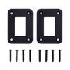 Automotive Replacement 2pcs Housing Automotive Switch Panel Rocker Switch Panel Housing Control Panel Easy Installation