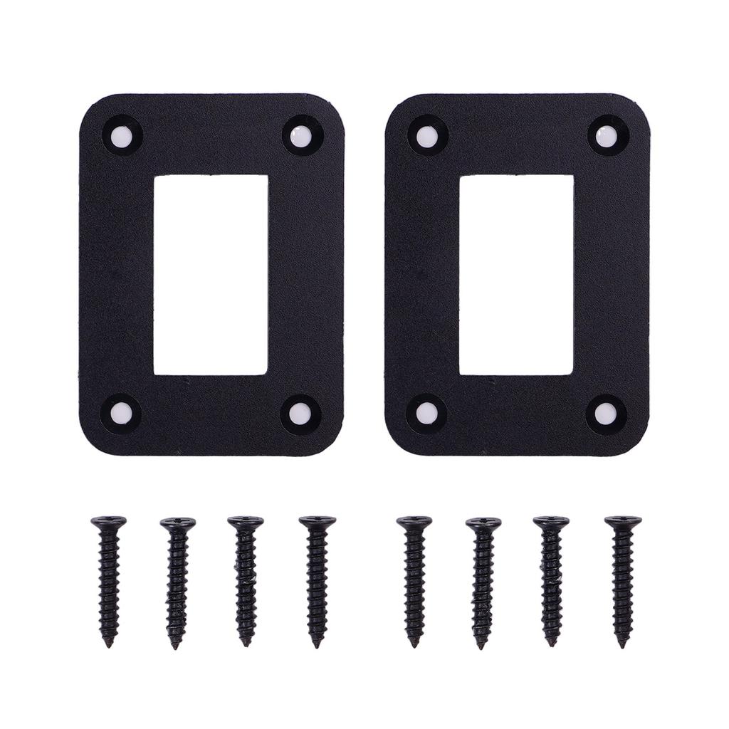 Automotive Replacement 2pcs Housing Automotive Switch Panel Rocker Switch Panel Housing Control Panel Easy Installation