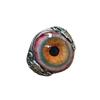 Horror Themed Eyeball Fashion Rings Vintage Gothic Jewelry For Women Men Unique Halloween Cosplay Costume Accessory