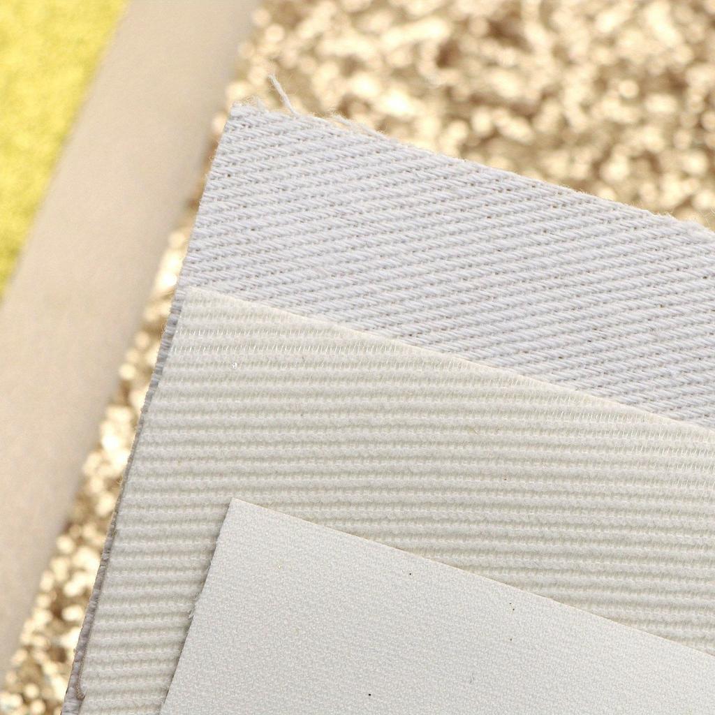1 Set, Consisting of 6 Pieces of Artificial Leather Sheets with a Concave-convex Texture. It Is a Gold Series Leather Set (6 Pieces Per Set)