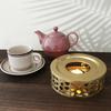 Outdoor Teaware Stand Stainless Steel Portable Teapot Warmer Trivet Heating Base Coffee Heater