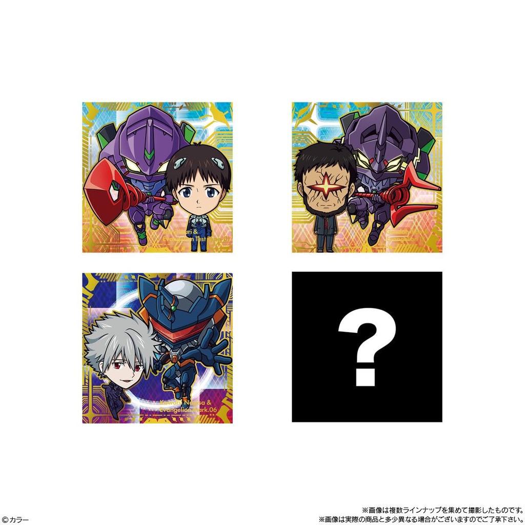 Niformation Evangelion: New Theatrical Edition Sticker Wafer Complement Project - Third Impact - 20-Piece Box (Candy Toy)