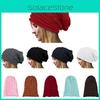 Stylish Oversized Slouch Beanie Cap For Women And Men In Warm Knitted Fabric