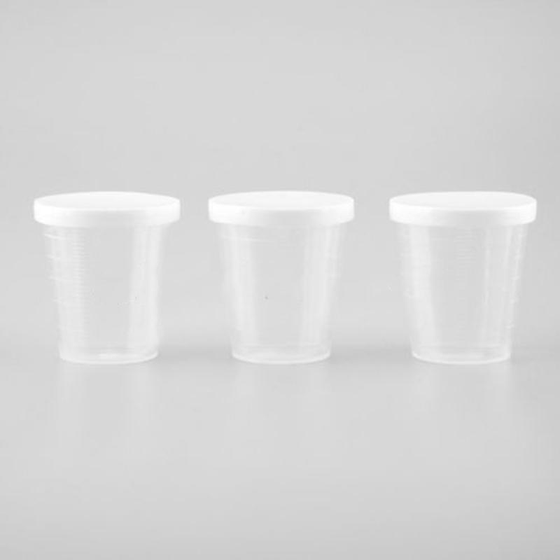 10x100ML Plastic Liquid Measuring Cup Glue Resin Mixing Tool Kitchen Accessories