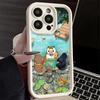 Phone Case for iPhone 17 Air 16E 15 16 Pro Max Cartoon Fat Tiger Funny Cover 14 Plus 13 12 Mini Soft Shell Silicone Fundas