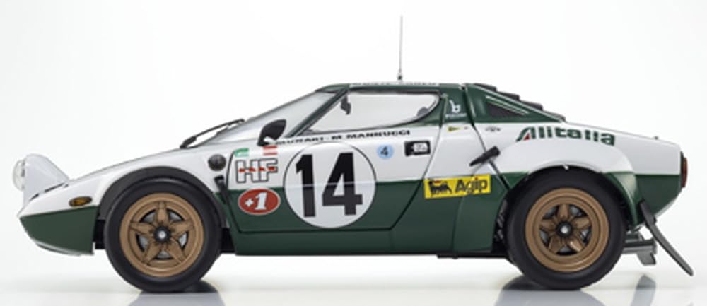 Kyosho Original Lancia Stratos HF Monte Carlo Winner 1975 Finished Model KS08130E 1/18 #14