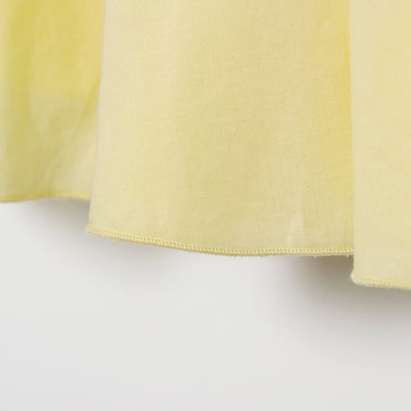 Kaslead New Women Clothes Western Style Fashion Simple and Versatile Wide Swing Midi Dress 4786249