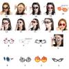 Halloween Eyeglasses Novelty Halloween Party Funny Halloween Party Eyeglasses Frame for Halloween Costume Party Favors
