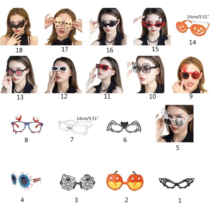 Halloween Eyeglasses Novelty Halloween Party Funny Halloween Party Eyeglasses Frame for Halloween Costume Party Favors