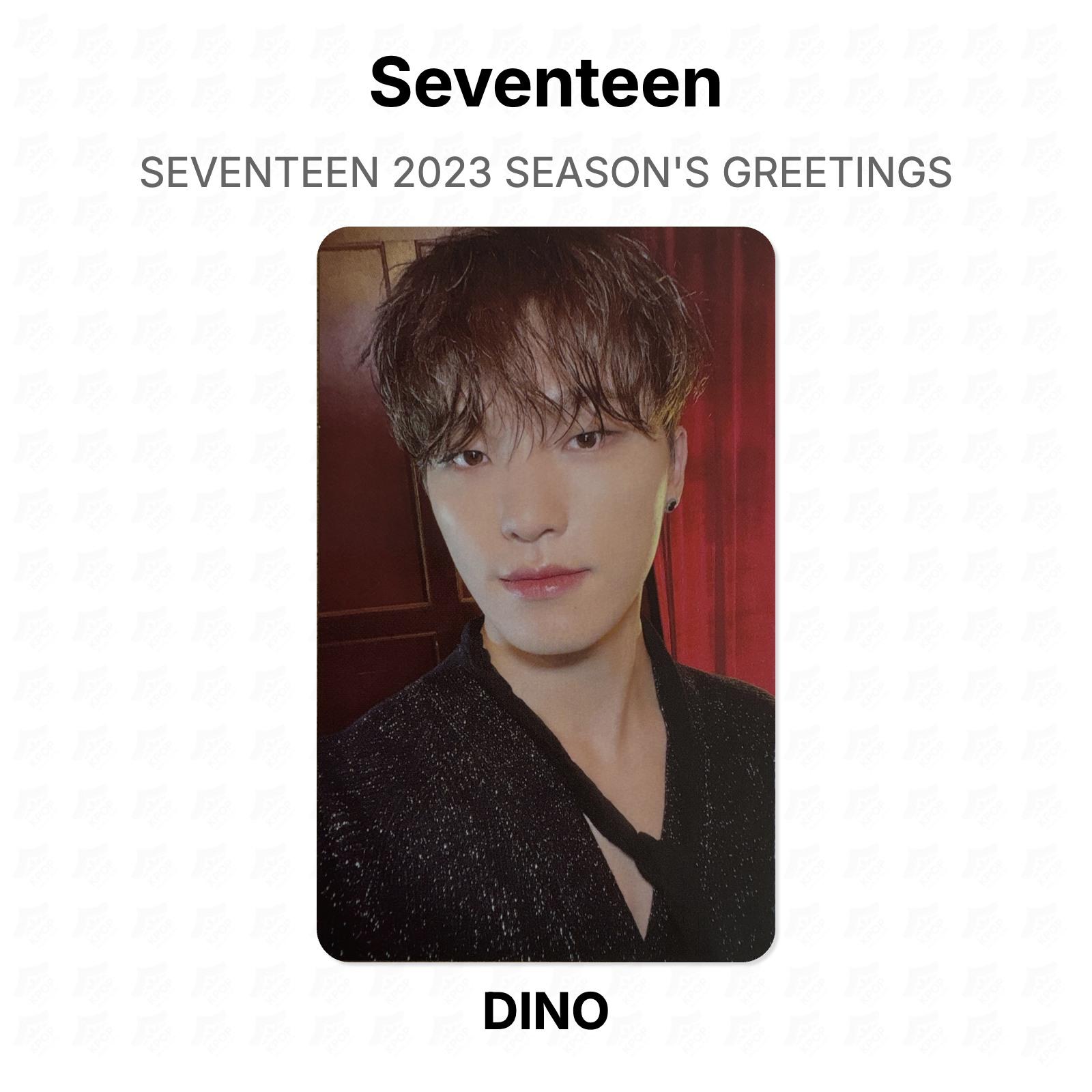 Seventeen 2023 СЕЗОННЫЕ ПОЗДРАВЛЕНИЯ Официальная фотокарточка DINO