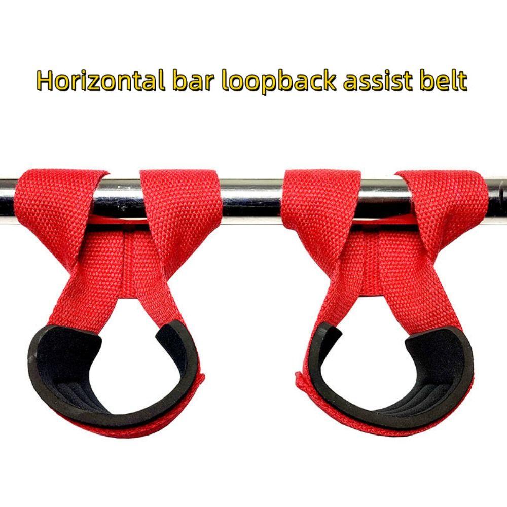 Deadlift Wrist Straps 8-shaped Booster Belt Weightlifting Assist Belt Weight Lifting Wrist Straps