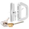 Sliding Door Lock With Keys Glass Door Handle Lock Replacement Hook Lock Balcony Door Lock Security Glass Door Latch Hardware