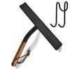 10'' INCH Shower Squeegee With Door Hook Window Wiper Wooden Handle Glass Car Household Hotel Cleaning Tools