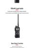 ICOM IC-M73PLUS VHF Marine Handheld Transceiver, IPX8 Waterproof Floating Radio