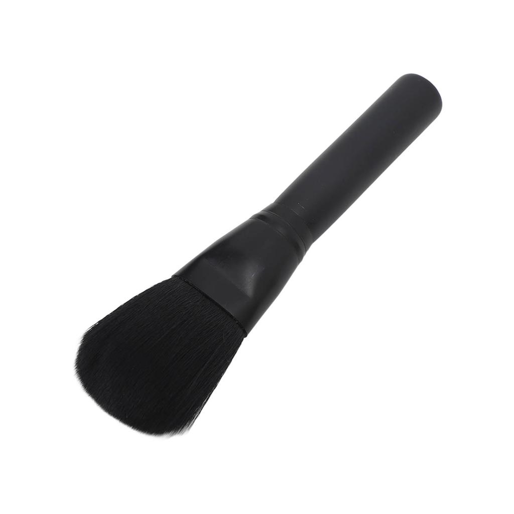 Large Powder Makeup Brush Soft Fluffy Wide Flat Top Blending Brush for Foundation Blush Black