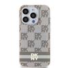Dkny Dkhmp14Xhcptse Iphone 14 Pro Max6.7 Beżowy/Beige Hardcase Iml Checkered Mono Pattern & Printed Stripes Magsafe
