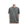 Maison Kitsune Ss24 Solid Color Crew Neck Loose Short Sleeve T-Shirt Men Tops Gray MM00127KJ0118-H131