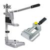 Professional Tool Holder Multifunction Drill Press Stand, Hand Fixed Base, Workbench Vise Compact Station Clamp, Aluminum Alloy Benchtop Electric