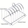 Stainless Steel Bread Cooling Rack Toast Loaf Stand Restaurant Cooling Grid Air Fryer Accessories Home Pancake Holder