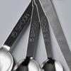 Kai Corporation KAI Stainless Steel Measuring Spoons, Set of 3 (Tablespoon, Teaspoon, 1/2 Teaspoon), Thin, with Spatula, Dishwasher Safe, Silver, KAI