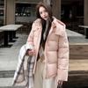 Autumn Winter Puffer Jacket Women Outerwear Thick Down Cotton Padded Coat Female Fashion Hooded Short Parkas