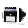 Solar Wall Light - ZF09277 - LED - Motion Sensor - Black - Outdoor