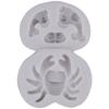 Silicone Mold 3D Crab Fish Shape DIY Cupcake Fondant Cake Decorating Tools Fimo Clay Candy Chocolate Gumpaste Molds