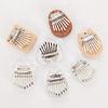 8 Key Kalimba Thumb Piano Gifts For Kids Beginners Music Lovers Players,Cute Instrument Pendant Keychain Accessories