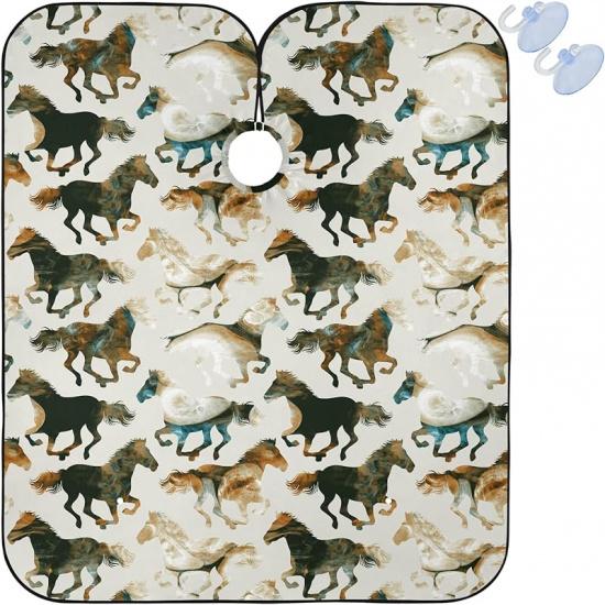 Stylish Barbershop Salon Barber Cape Haircut Cape Salon Apron Unisex Hair Cutting Cape Hairdressing Cape Apron for Men Women