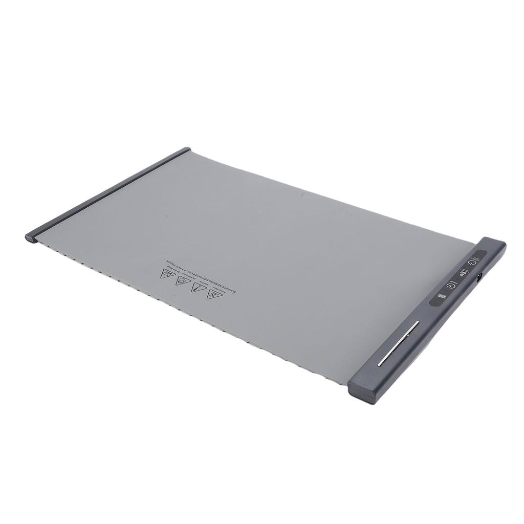 Electric Warming Tray 300W Silicone Water Proof Foldable Food Warming Mat with 8 Temperature Settings for Parties