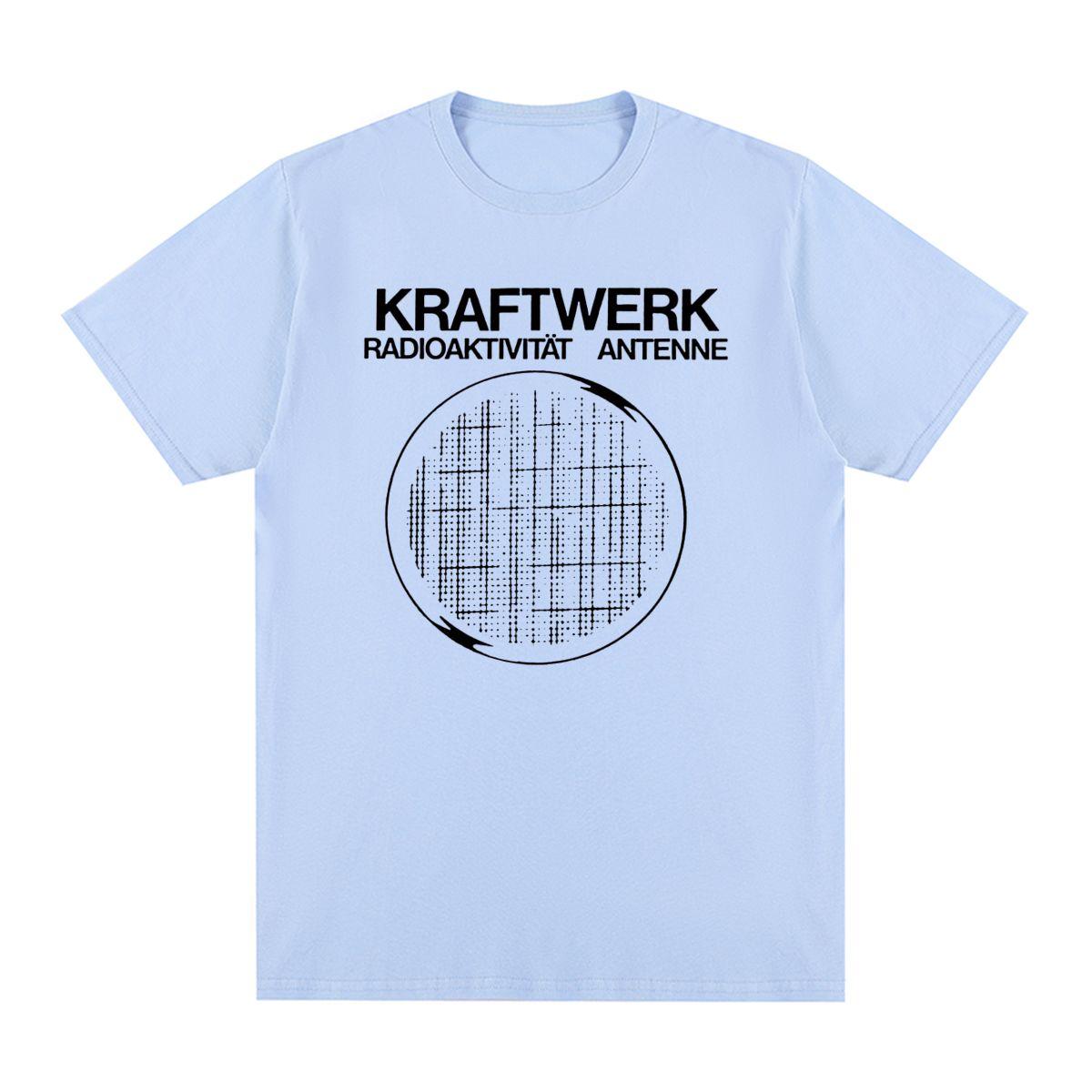 

Kraftwerk Vintage T-shirt Computer World The Man-Machine Electro Pop Krautrock Cotton Men T shirt New Tee Tshirt Womens Tops XL