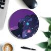 Black Cat Starry Night 1pc Mouse Pad Computer Laptop Pad Game Console Pad Office Pad Keyboard Mouse Pad Desk Accessories