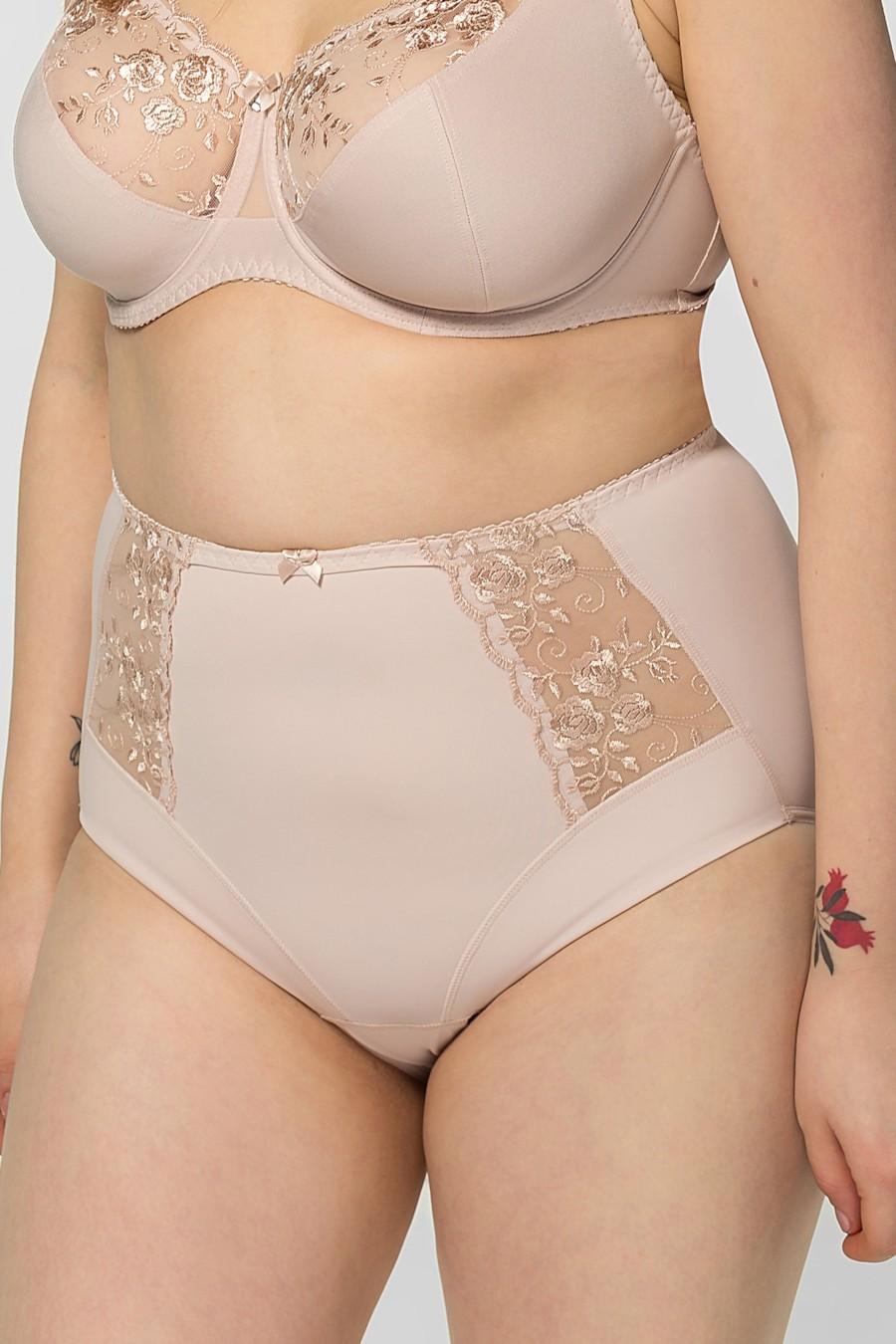 

Трусики сліп brabrabra (94561) 6(2XL) прозорий колір чорний