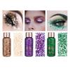 HANDAIYAN Chunky Glitter Face and Body Gel Set, Holographic Liquid Sequin Shimmer Eyeshadow, Sparkle Festival Hair Makeup for Stage Rave Party