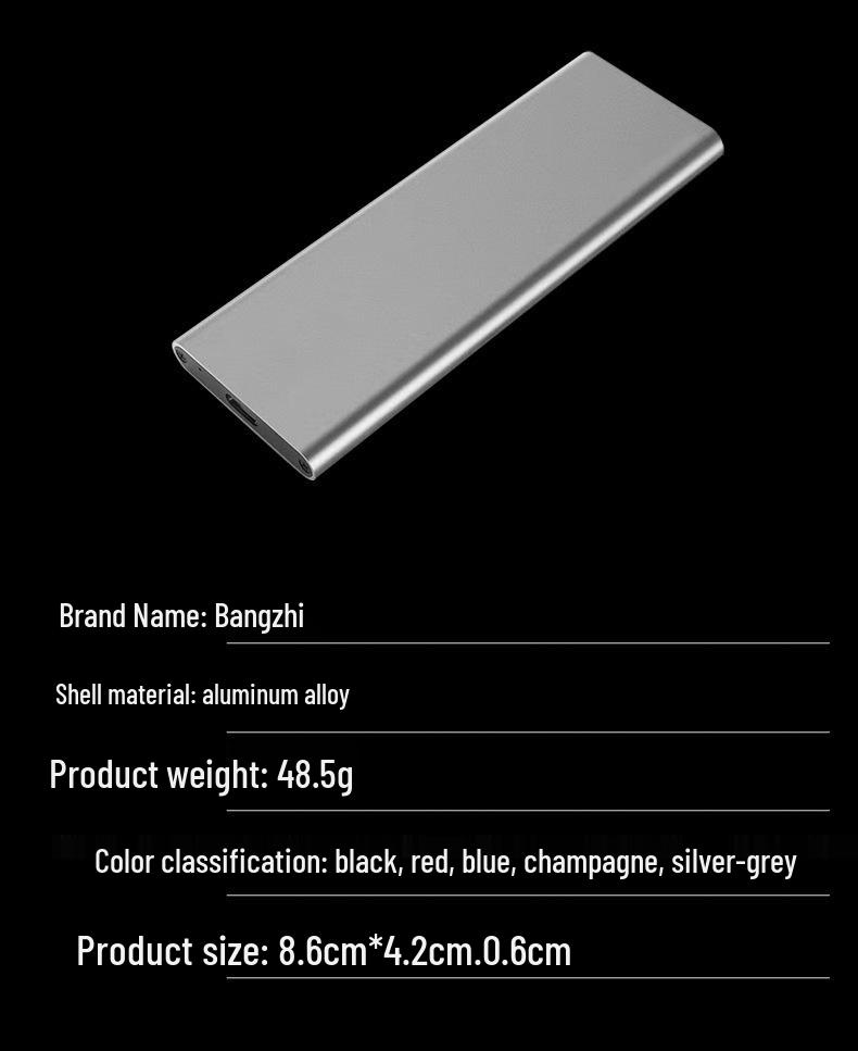 High-Speed Portable Solid State Drive SSD - Large Capacity Options: 2TB, 8TB, 16TB