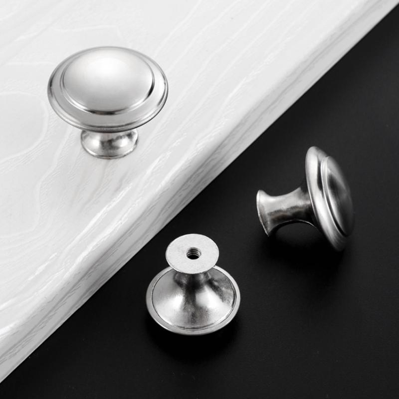 10/20 ks Nerezové úchytky na skříňku Americký styl Kuchyňské úchytky na dvířka skříněk Knoflíky na zásuvky Úchytka na nábytek Kování