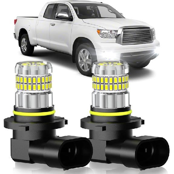 Fit For Toyota 4Runner 2003-2009 Fog Light Bulbs Or DRL, 13000LM Super Bright 360° Illumination 9005/9145/H10 Fog Lights, 6000K Cool White Upgraded