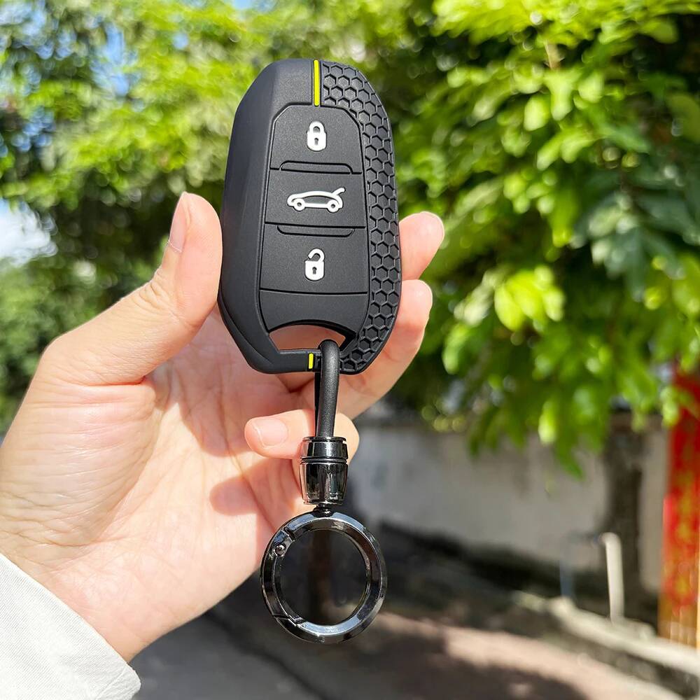 Protection For Citroen C3 C5 X7 C4 C2 C8 For Peugeot 208 2008 508 408 308 3008 207 407 307 206 Rifter Key Holder Caps Opel Mokka
