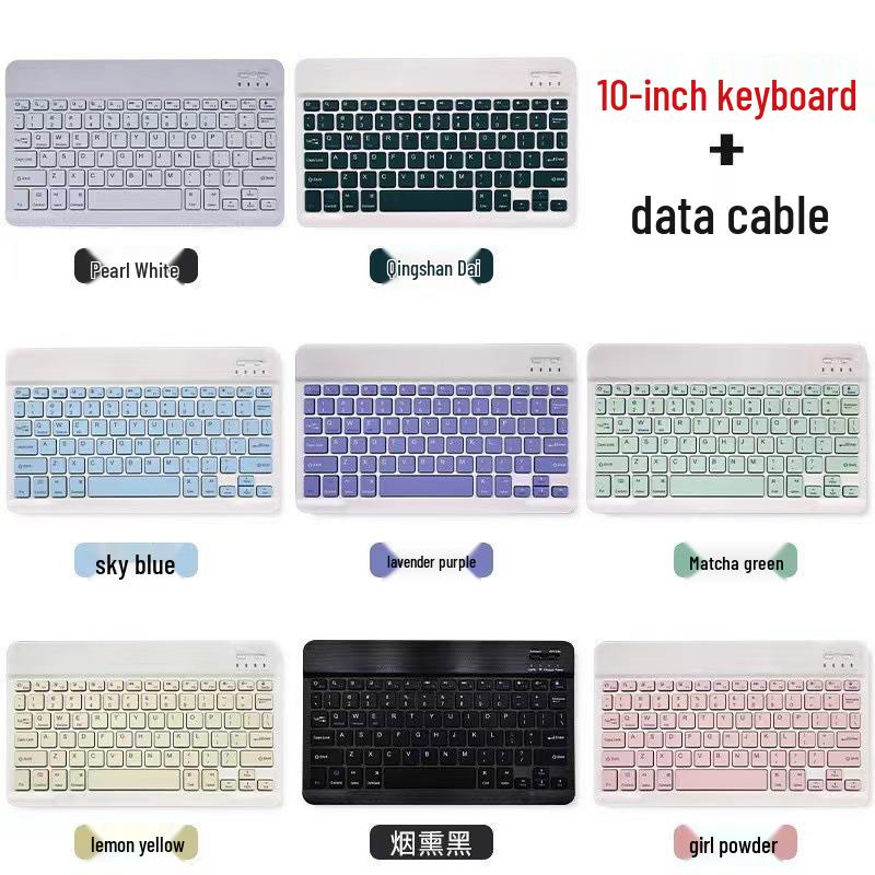 Universal Wireless Silent Bluetooth Keyboard & Mouse Set for iPad, Tablets, and Mobile Phones